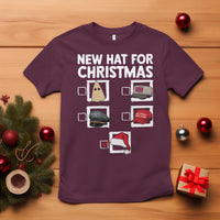 Funny Political Christmas T Shirt Old Hat New Hat - Wonder Print Shop