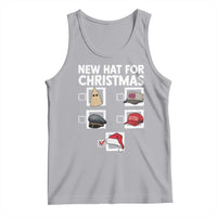 Funny Political Christmas Tank Top Old Hat New Hat - Wonder Print Shop