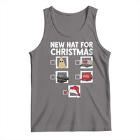 Funny Political Christmas Tank Top Old Hat New Hat - Wonder Print Shop