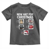 Funny Political Christmas Toddler T Shirt Old Hat New Hat - undefined