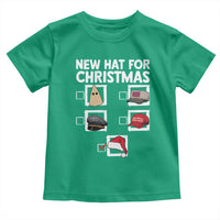Funny Political Christmas Toddler T Shirt Old Hat New Hat - undefined