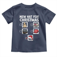 Funny Political Christmas Toddler T Shirt Old Hat New Hat - undefined