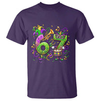 67 Mardi Gras Meme T Shirt Funny Six Seven Carnival Party