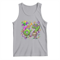 67 Mardi Gras Meme Tank Top Funny Six Seven Carnival Party