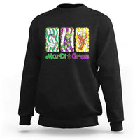 Funny Mardi Gras Animal Sweatshirt Alligator Crawfish Goose New Orleans Louisiana