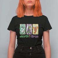 Funny Mardi Gras Animal T Shirt For Women Alligator Crawfish Goose New Orleans Louisiana