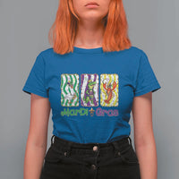 Funny Mardi Gras Animal T Shirt For Women Alligator Crawfish Goose New Orleans Louisiana