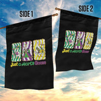 Mardi Gras Goose Garden Flag Just A Mardi Goose