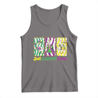 Mardi Gras Goose Tank Top Just A Mardi Goose