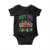 Mardi Gras Crawfish Baby Onesie Who Is Your Crawdaddy