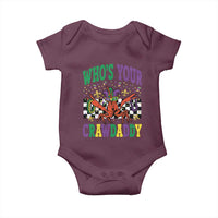 Mardi Gras Crawfish Baby Onesie Who Is Your Crawdaddy