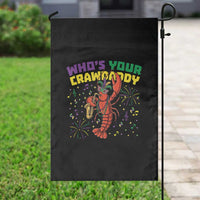 Mardi Gras Crawfish Garden Flag Who Is Your Crawdaddy Carnival Party