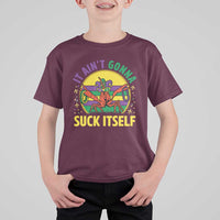Mardi Gras Crawfish T Shirt For Kid It Ain't Gonna Suck Itself