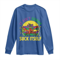 Mardi Gras Crawfish Long Sleeve Shirt It Ain't Gonna Suck Itself