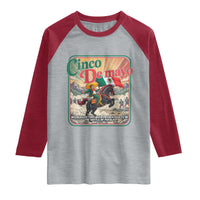 Cinco de Mayo Battle of Puebla Raglan Shirt Mexican Victory History 1862