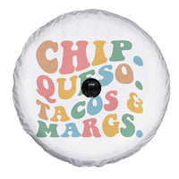 Chips Queso Tacos & Margs Spare Tire Cover Cinco De Mayo Mexican Food Margarita Lover