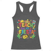 Cinco De Mayo Teacher Racerback Tank Top Teach Like Its A Fiesta