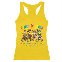 Cinco de Mayo Mexican Victory Racerback Tank Top Silly Goose Festive Heritage Puebla Battle 1862