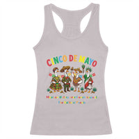 Cinco de Mayo Mexican Victory Racerback Tank Top Silly Goose Festive Heritage Puebla Battle 1862