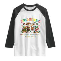 Cinco de Mayo Mexican Victory Raglan Shirt Silly Goose Festive Heritage Puebla Battle 1862