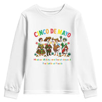 Cinco de Mayo Mexican Victory Youth Sweatshirt Silly Goose Festive Heritage Puebla Battle 1862