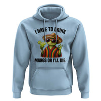 Cinco De Drinko Margarita Hoodie Funny Drinking Lizard Cinco De Mayo Fiesta