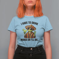 Cinco De Drinko Margarita T Shirt For Women Funny Drinking Lizard Cinco De Mayo Fiesta