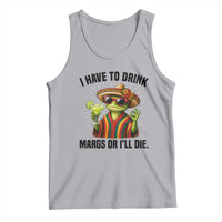 Cinco De Drinko Margarita Tank Top Funny Drinking Lizard Cinco De Mayo Fiesta
