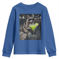 Margarita Cocktail Youth Sweatshirt Funny Raccoon Mexican Food Meme
