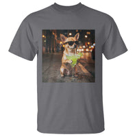 Cinco de Mayo Margarita T Shirt Funny Chihuahua Drinking Cocktail Mexican Fiesta Gift