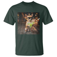 Cinco de Mayo Margarita T Shirt Funny Chihuahua Drinking Cocktail Mexican Fiesta Gift