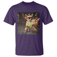 Cinco de Mayo Margarita T Shirt Funny Chihuahua Drinking Cocktail Mexican Fiesta Gift