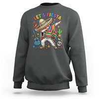 Lets Fiesta Sweatshirt Funny Dabbing Boy Cinco De Mayo Fiesta