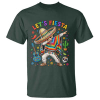 Lets Fiesta T Shirt Funny Dabbing Boy Cinco De Mayo Fiesta