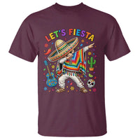 Lets Fiesta T Shirt Funny Dabbing Boy Cinco De Mayo Fiesta