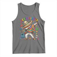 Lets Fiesta Tank Top Funny Dabbing Boy Cinco De Mayo Fiesta