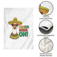 Cinco Mode On Garden Flag Silly Goose Cinco De Mayo Fiesta