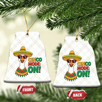 Cinco Mode On Ceramic Ornament Silly Goose Cinco De Mayo Fiesta