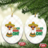 Cinco Mode On Ceramic Ornament Silly Goose Cinco De Mayo Fiesta