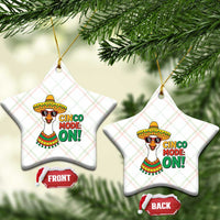 Cinco Mode On Ceramic Ornament Silly Goose Cinco De Mayo Fiesta
