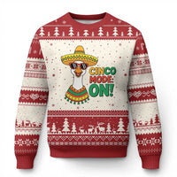 Cinco Mode On Ugly Christmas Sweater Silly Goose Cinco De Mayo Fiesta