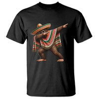 Funny Bigfoot Dabbing Cinco De Mayo Fiesta T Shirt