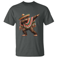 Funny Bigfoot Dabbing Cinco De Mayo Fiesta T Shirt