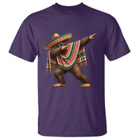Funny Bigfoot Dabbing Cinco De Mayo Fiesta T Shirt