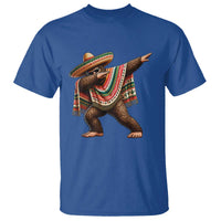 Funny Bigfoot Dabbing Cinco De Mayo Fiesta T Shirt