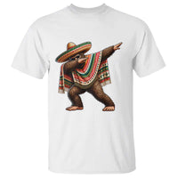 Funny Bigfoot Dabbing Cinco De Mayo Fiesta T Shirt
