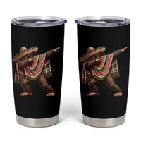 Funny Bigfoot Dabbing Cinco De Mayo Fiesta Tumbler Cup