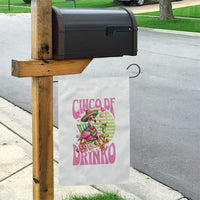 Cinco De Drinko Margarita Garden Flag Funny Flamingo Fiesta