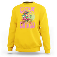 Cinco De Drinko Margarita Sweatshirt Funny Flamingo Fiesta