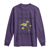 Margarita Emergency Mexican Fiesta Long Sleeve Shirt Funny Cinco de Mayo